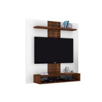 Painel de TV DJ Smart/Ness p/Tv até 47 Branco Brilho/Malbec