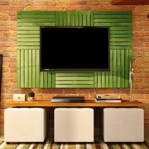 Painel de TV em Placa Modular 50x50cm Madersilva Painel de TV em Placa Modular 50x50cm Madersilva