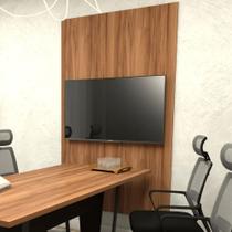 Painel de TV p/ Sala de Reunião 195cm x 110cm NG F5 Office