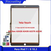 Painel De Vidro Digitador De Tela Sensível Ao Toque Para iPad 7 10.2 2019 7ª Geração 8ª Geração 2020