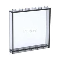 Painel De Vidro Transparente Para Construção De Casas MARUMINE MOC, Acessórios Criativos De Tijolos