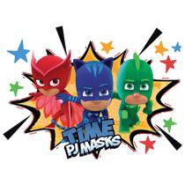 Painel Decorativo 106x98cm Festa PJ Masks 01 Unidade Regina Rizzo