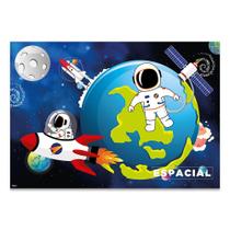 Painel Decorativo 126X88 Cm Espacial 01 Unidade - Regina - Rizzo Painel Decorativo 126X88 Cm Espacial 01 Unidade - Regina - Rizzo