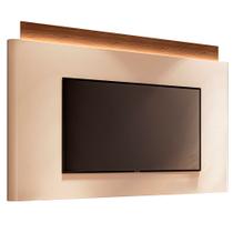 Painel Decorativo c/LED Majestade para TV até 85 Polegadas Off White/Castanho G26 - Gran Belo Painel Decorativo c/LED Majestade para TV até 85 Polegadas Off White/Castanho G26 - Gran Belo