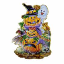 Painel Decorativo De Halloween - abóboras