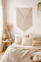 Painel Decorativo de Parede em Macramé