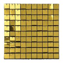 Painel Decorativo Dourado 30x30 Painel Decorativo Dourado 30x30