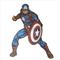 Painel Decorativo em EVA -Vingadores- Capitão América -01 unidade - Piffer- Rizzo Painel Decorativo em EVA -Vingadores- Capitão América -01 unidade - Piffer- Rizzo