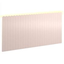 Painel Decorativo Farm 225x109x37 cm Rose com Led - Matic