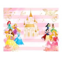 Painel Decorativo festa Princesas COR MAIS VIVA decoração 1m