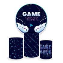 Painel Decorativo Infantil Vídeo Game 100% Poliéster - PRESENTE-BRINDE
