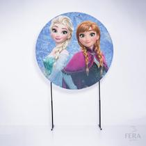 Painel Decorativo para Festa 1,30x1,30 metros Vesti Fácil com Elástico Frozen - Fera Print