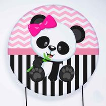 Painel Decorativo para Festa 1,30x1,30 metros Vesti Fácil com Elástico Panda - Fera Print