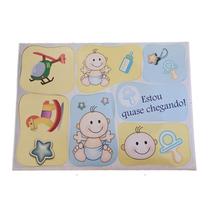 Painel Decorativo Pratica Cha Bebe Masculino 3un