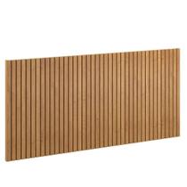 Painel Decorativo Ripado 230x109x49 Cm Freijó - Matic Painel Decorativo Ripado 230x109x49 Cm Freijó - Matic