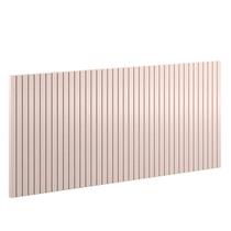 Painel Decorativo Ripado 230x109x49 cm Rose - Matic Painel Decorativo Ripado 230x109x49 cm Rose - Matic