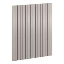 Painel Decorativo Ripado 93x109x49 cm Cinza - Matic