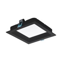 Painel Deep Embutir Quadrado Recuado 18w 4000k Preto Stella
