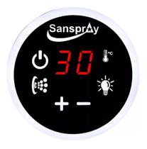 Painel Digital Marcador Temp Aquecedor Sanspray 4 Funções Painel Digital Marcador Temp Aquecedor Sanspray 4 Funções