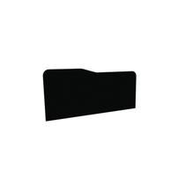 Painel Divisor Para Estacao De Trabalho 130X50Cm Preto