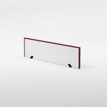 Painel Divisor Para Mesas Aretto Pandin 1,18 M Branco e Vermelho