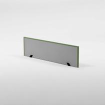 Painel Divisor Para Mesas Aretto Pandin 88 Cm Cinza e Verde