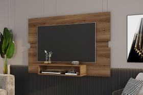 Painel ECC Com Nicho Para Aparelhos Para TV Até 50'' Cor Nature