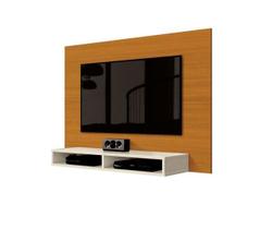 Painel EDN Móveis Fox New Cedro/Off White