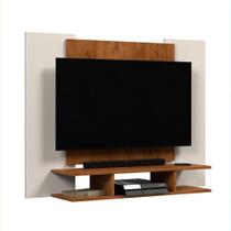 Painel EJ Para TV Multiuso Geral Modelo Samsung LG Mais até 50 Polegadas Off White - Freijó
