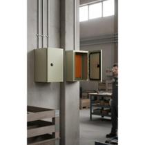 Painel Elétrico 30x20x20cm Cinza RAL 7032 Hermético Painel Elétrico 30x20x20cm Cinza RAL 7032 Hermético