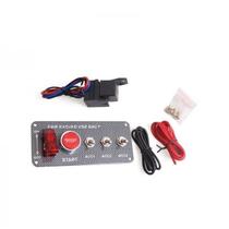 Painel Eletrônico Racing com Botão Tipo Caça e Botão Start e Chaves Extras Epman