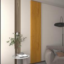 Painel em Barra 250cm x 44,5cm Realce 100% MDF Marrome Gelius Móveis Painel em Barra 250cm x 44,5cm Realce 100% MDF Marrome Gelius Móveis