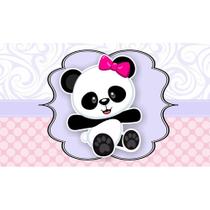 Painel Em Tecido Sublimado Panda 002 Painel Em Tecido Sublimado Panda 002