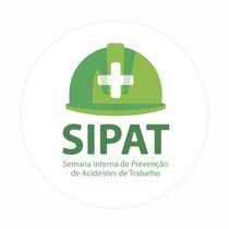 Painel em Tecido Sublimado Redondo SIPAT Semana Interna de Prevenção de Acidentes de Trabalho Capacete Verde c/ Elástico Painel em Tecido Sublimado Redondo SIPAT Semana Interna de Prevenção de Acidentes de Trabalho Capacete Verde c/ Elástico
