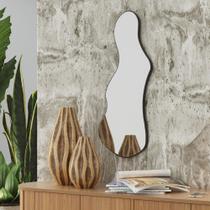 Painel Espelho Decorativo Dalla Costa Formato Orgânico 89 cm Painel Espelho Decorativo Dalla Costa Formato Orgânico 89 cm