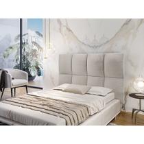 Painel Estofado Casal San Miguel 8 Módulos Moderna Mobilia Painel Estofado Casal San Miguel 8 Módulos Moderna Mobilia