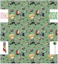 Painel Estojo Futebol - Dzen Sintético Doll Estampado