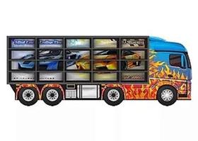 Painel expositor em madeira para 20 carrinhos 95 junges