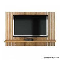 Painel Extensível Bolonha Valdemoveis para TV de até 47 polegadas com suporte - cinamomo / off-white