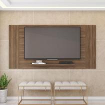 Painel Extensível para TV até 55 Polegadas 180cmx90cm Multiplus Marrom Nogueira San Remo Painel Extensível para TV até 55 Polegadas 180cmx90cm Multiplus Marrom Nogueira San Remo