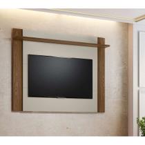 Painel Extensível para TV até 55 Polegadas Tulum Off White e Freijó