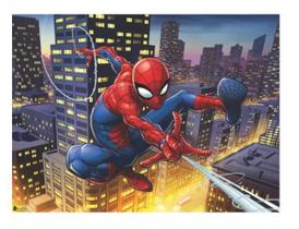 Painel Festa Banner Homem Aranha 140x103cm Spiderman