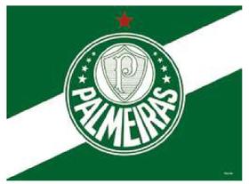 Painel festa PALMEIRAS decoração aniversário TNT 1,40m