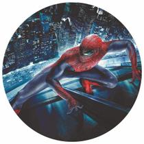 Painel Festa Redondo 3d Homem Aranha Vingadores 1,50M - Fantasia Bras Painel Festa Redondo 3d Homem Aranha Vingadores 1,50M - Fantasia Bras