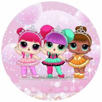Painel Festa Redondo Boneca Lol 3d Sublimação Digital 1,50M - Fantasia Bras Painel Festa Redondo Boneca Lol 3d Sublimação Digital 1,50M - Fantasia Bras