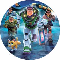 Painel Festa Redondo Buzz Lightyear 1, 3d Sublim. 1,50 Dia PRBZL-1 Painel Festa Redondo Buzz Lightyear 1, 3d Sublim. 1,50 Dia PRBZL-1