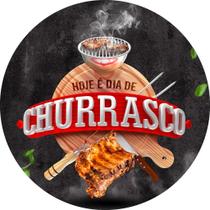 Painel Festa Redondo C/ Elástico 1,50m Churrasco Painel Festa Redondo C/ Elástico 1,50m Churrasco