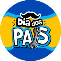 Painel Festa Redondo C/ Elástico 1,50m Dia Dos Pais Painel Festa Redondo C/ Elástico 1,50m Dia Dos Pais