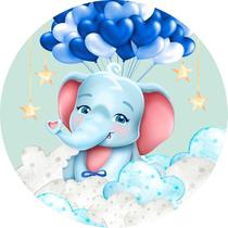 Painel Festa Redondo C/ Elástico 1,50m Tonelada De Amor