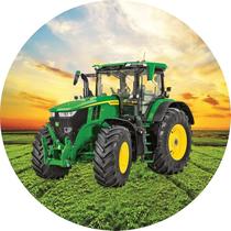 Painel Festa Redondo C/ Elástico 1,50m Trator Painel Festa Redondo C/ Elástico 1,50m Trator